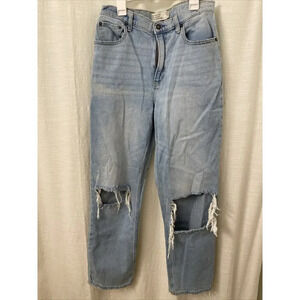 Abercrombie & Fitch Light Blue Straight Leg Jeans